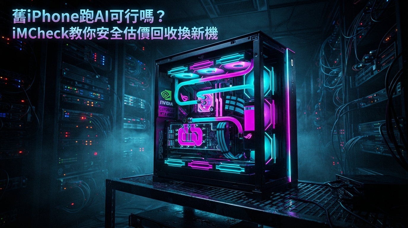 舊iPhone跑AI可行嗎?iMCheck教你安全估價回收換新機