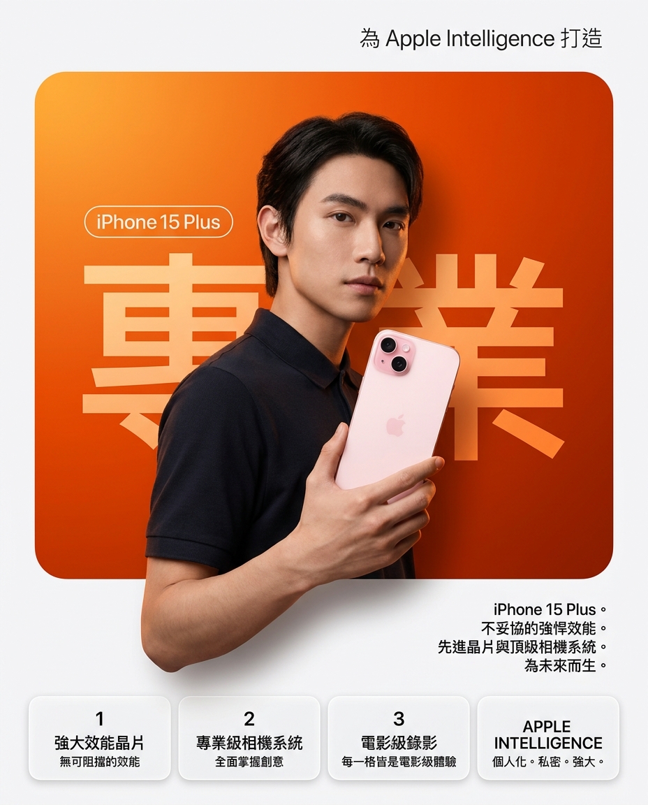 iPhone 15 Plus 極速變現回收服務 示意圖