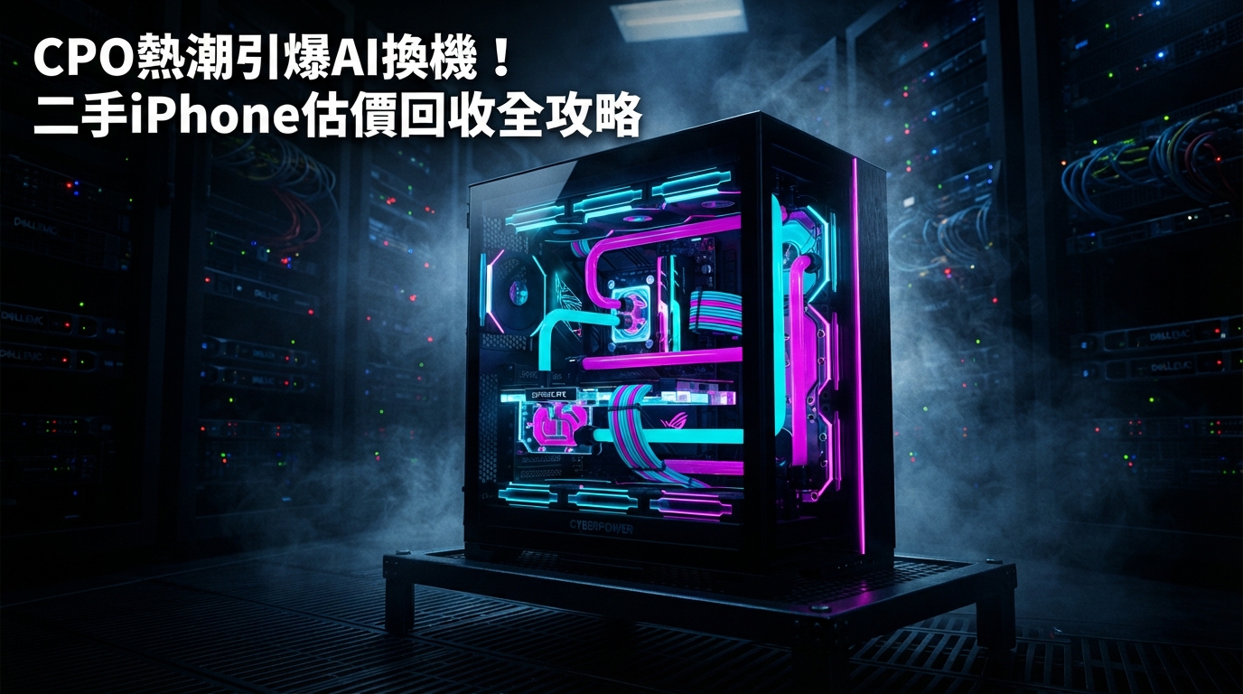 CPO熱潮引爆AI換機!二手iPhone估價回收全攻略