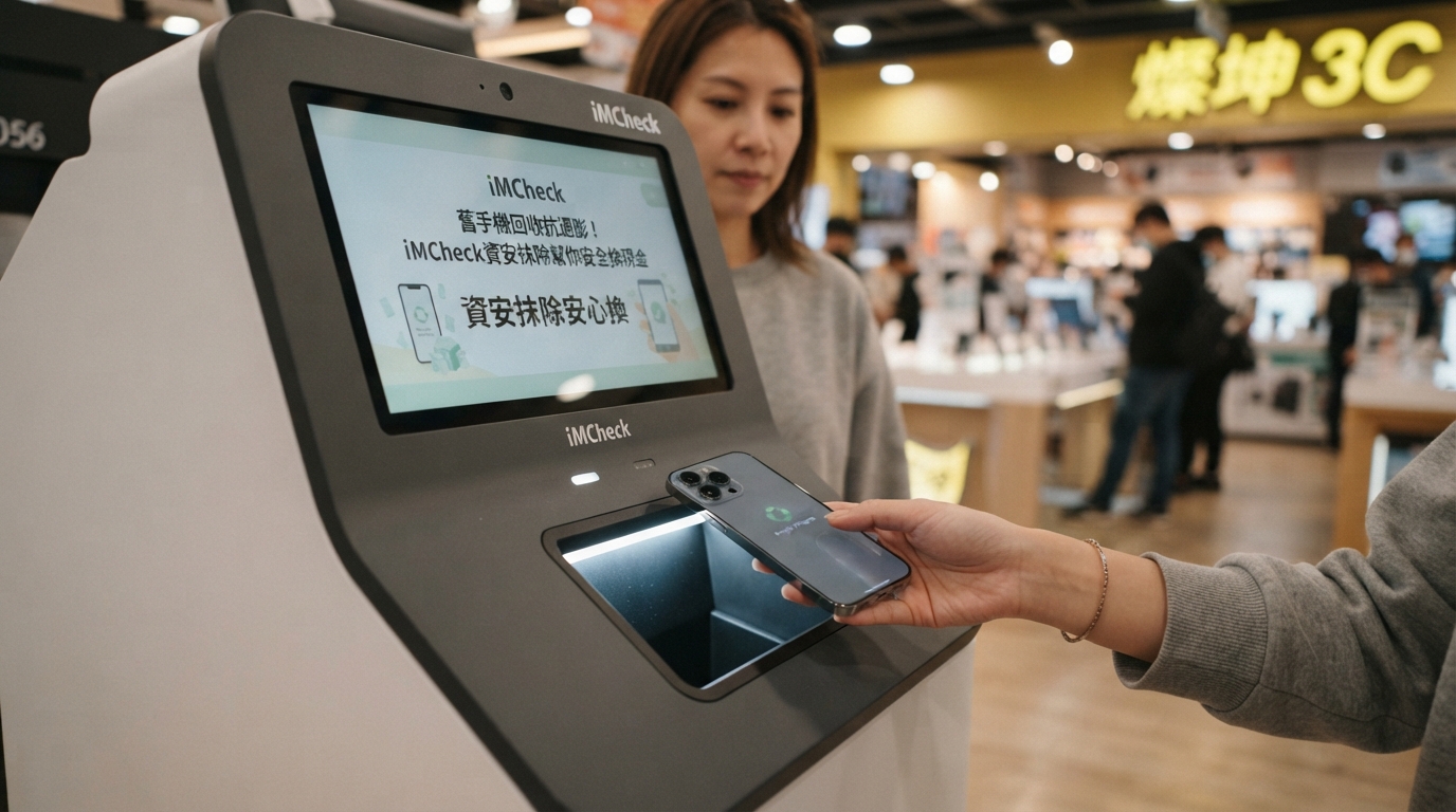 舊手機回收抗通膨!iMCheck資安抹除幫你安全換現金