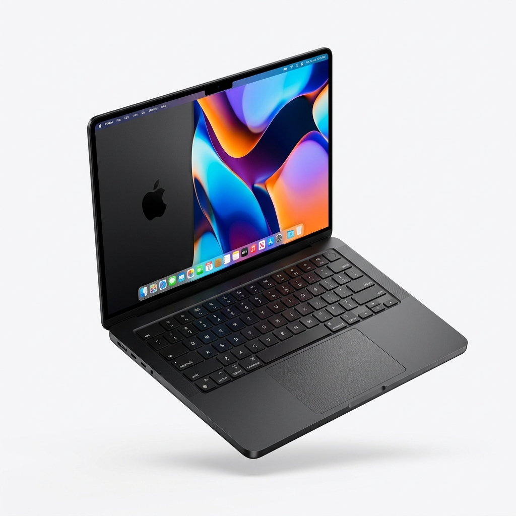 MacBook Pro M3 2023 二手回收價與外觀檢測示意圖